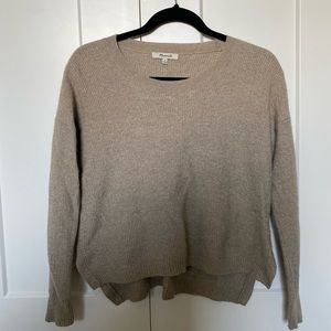 Medium Madewell sweater. Oatmeal/tan color. On the small side for a Medium.